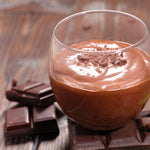 Mousse au chocolat noir protéinée