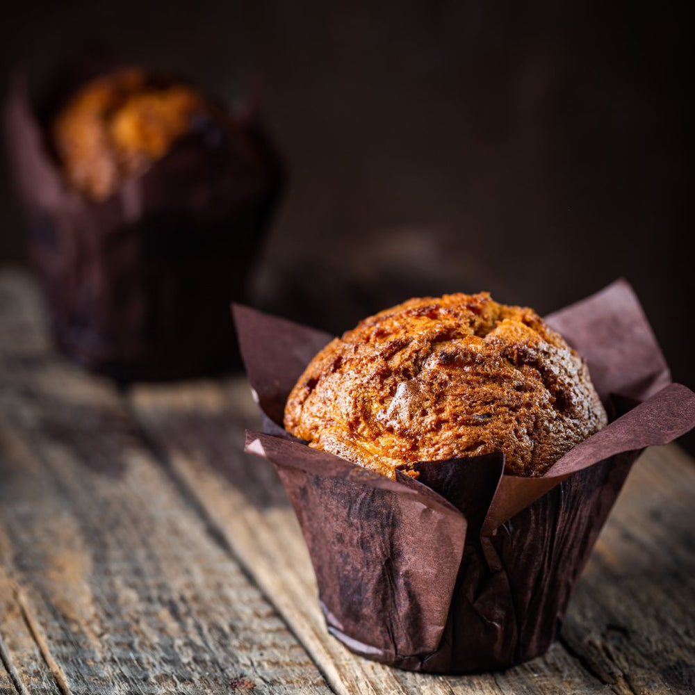 Muffins protéinés carottes et sirop d'érable