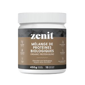
                  
                    Mélange de protéines végétales biologiques au chocolat
                  
                